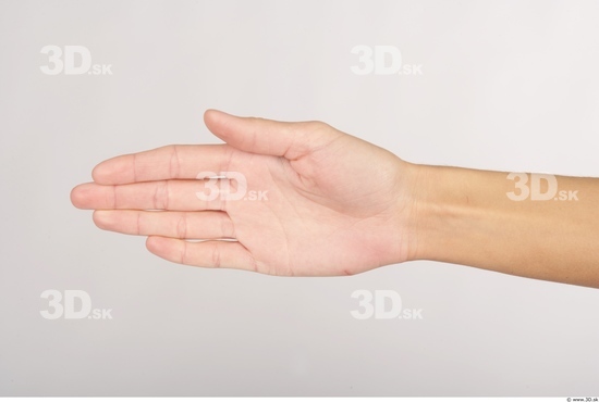 Hand Whole Body Woman Slim Studio photo references