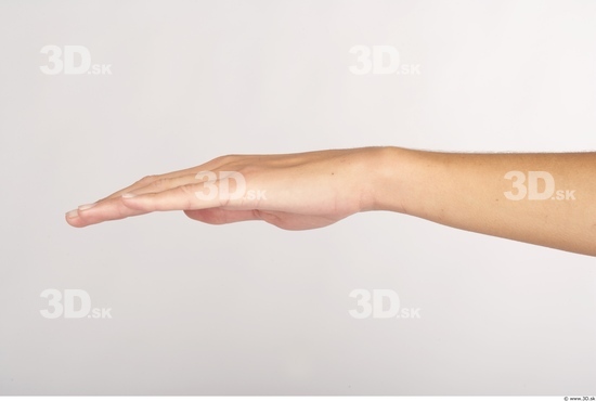 Hand Whole Body Woman Slim Studio photo references