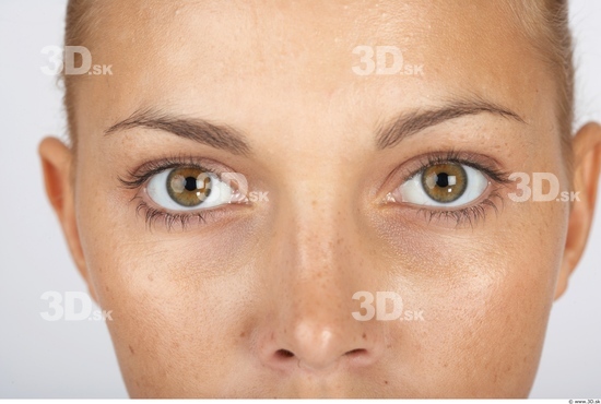 Eye Whole Body Woman Slim Studio photo references