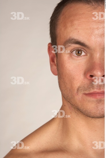 Face Whole Body Man Muscular Studio photo references