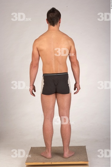 Whole Body Man Underwear Muscular Studio photo references