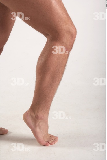 Calf Whole Body Man Animation references Nude Muscular Studio photo references