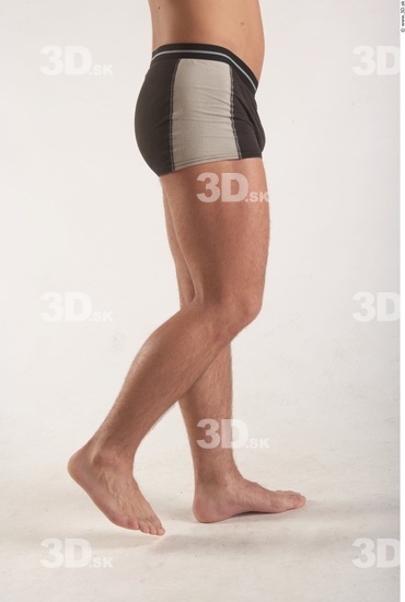 Leg Whole Body Man Animation references Underwear Muscular Studio photo references