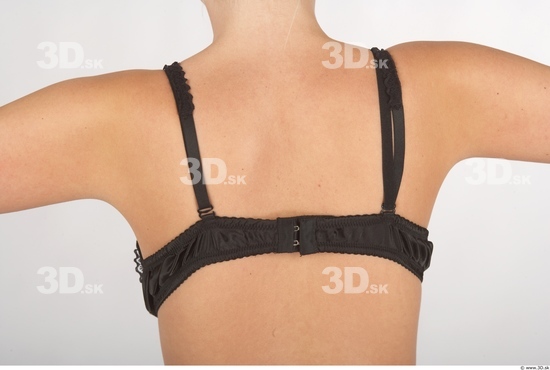 Whole Body Back Woman Underwear Bra Slim Studio photo references