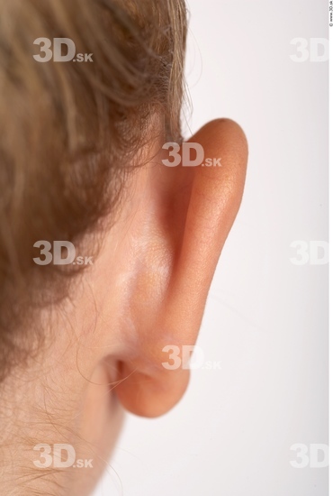 Ear Whole Body Woman Nude Slim Studio photo references