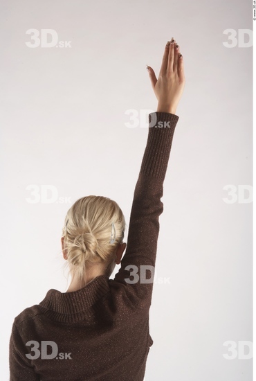 Arm Woman Animation references White Casual Sweater Slim