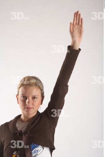 Arm Woman Animation references White Casual Sweater Slim