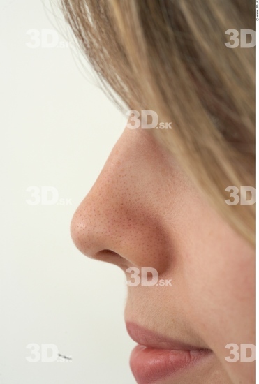 Nose Woman White Nude Slim