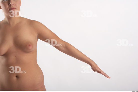 Arm Woman Animation references White Nude Chubby