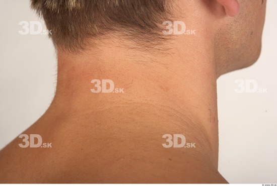 Neck Whole Body Man Nude Muscular Studio photo references