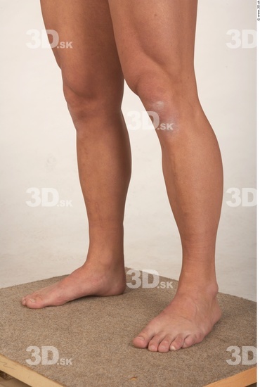 Calf Whole Body Man Nude Muscular Studio photo references