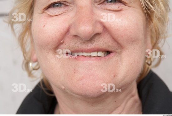 Teeth Woman White Chubby