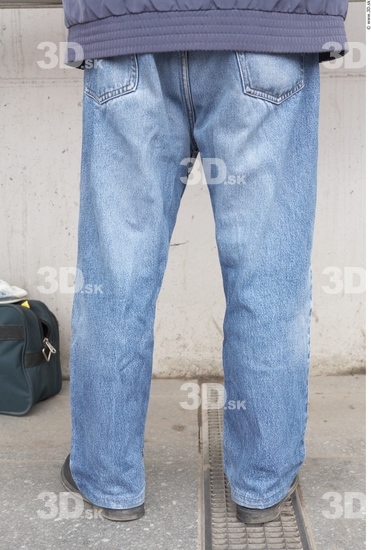 Leg Man White Casual Jeans Average