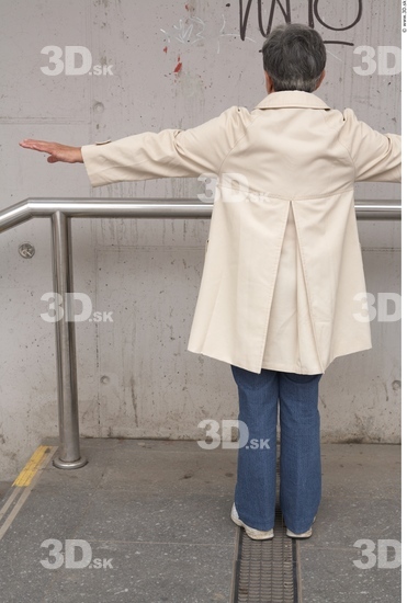 Whole Body Woman T poses White Casual Average