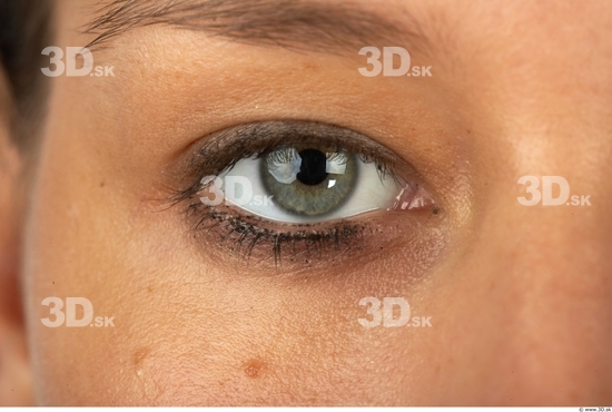 Eye Whole Body Woman Slim Studio photo references