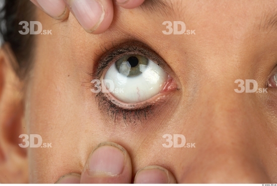 Eye Whole Body Woman Slim Studio photo references