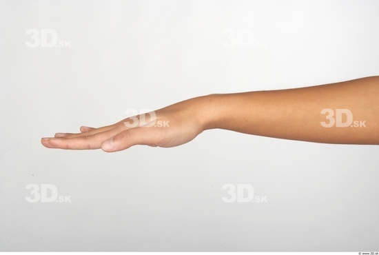 Hand Whole Body Woman Slim Studio photo references