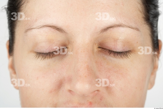 Eye Whole Body Woman Average Studio photo references