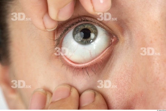 Eye Whole Body Woman Average Studio photo references