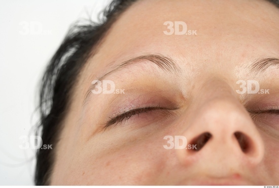 Eye Whole Body Woman Average Studio photo references