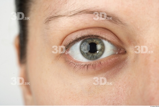 Eye Whole Body Woman Average Studio photo references