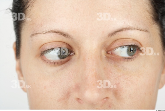 Eye Whole Body Woman Average Studio photo references