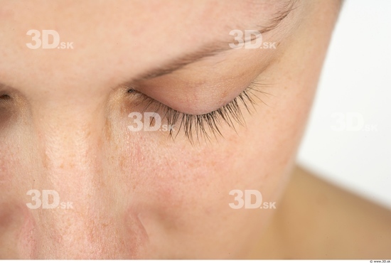 Eye Whole Body Woman Average Studio photo references