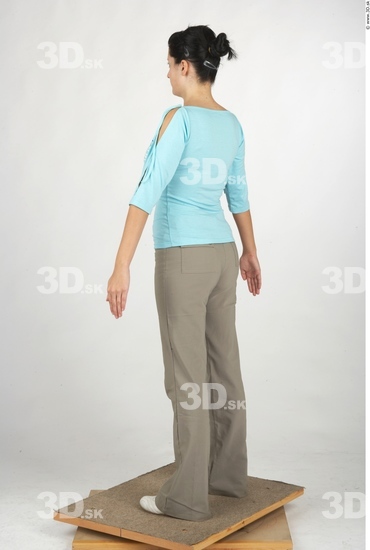 Whole Body Woman Casual Average Studio photo references