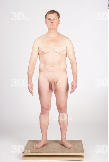 Whole Body Man Animation references Nude Average Studio photo references