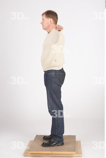 Whole Body Man T poses Casual Average Studio photo references