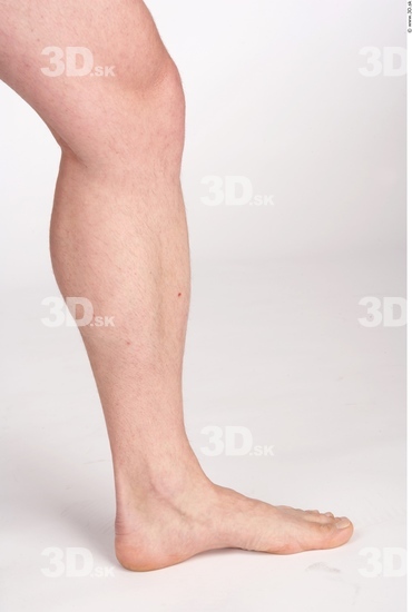 Calf Whole Body Man Nude Average Studio photo references