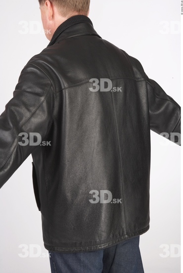 Upper Body Whole Body Man Casual Jacket Average Studio photo references