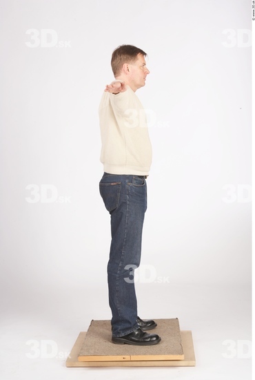 Whole Body Man T poses Casual Average Studio photo references