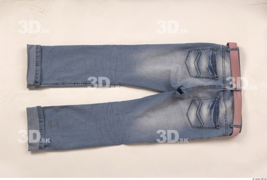 Whole Body Woman Casual Jeans Overweight Studio photo references