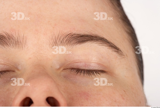 Eye Whole Body Woman Overweight Studio photo references