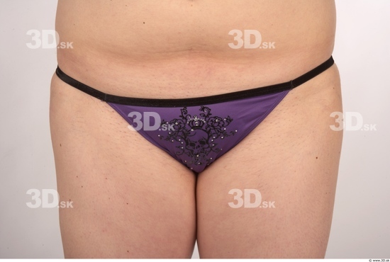 Hips Whole Body Woman Underwear Overweight Studio photo references