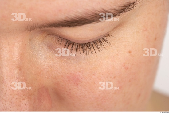 Eye Whole Body Woman Overweight Studio photo references