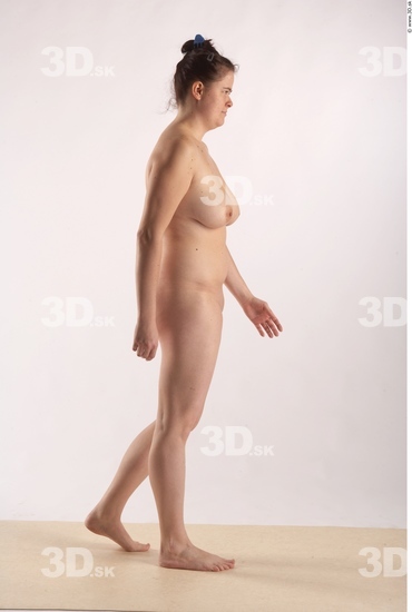 Whole Body Woman Animation references White Nude Overweight