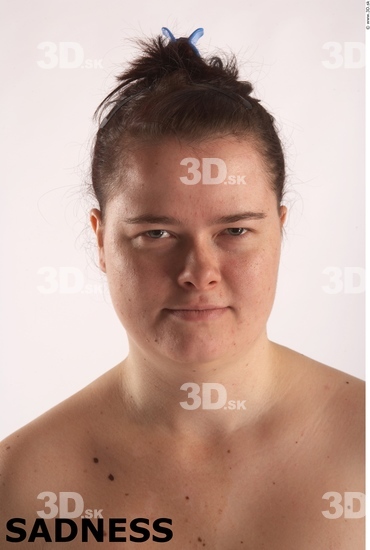 Face Emotions Woman White Overweight