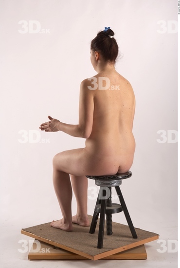 Whole Body Woman Artistic poses White Nude Overweight