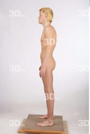 Whole Body Man Animation references Nude Slim Studio photo references