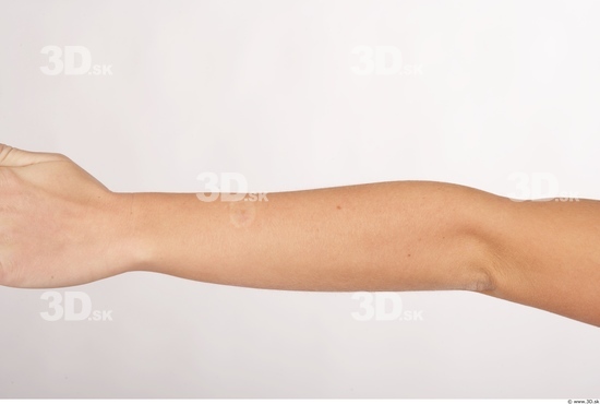 Forearm Whole Body Woman Nude Slim Studio photo references