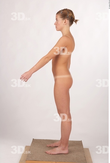 Whole Body Woman Animation references Nude Slim Studio photo references