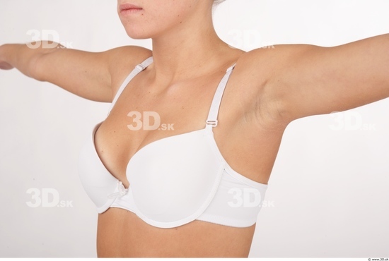 Chest Whole Body Woman Underwear Bra Slim Studio photo references