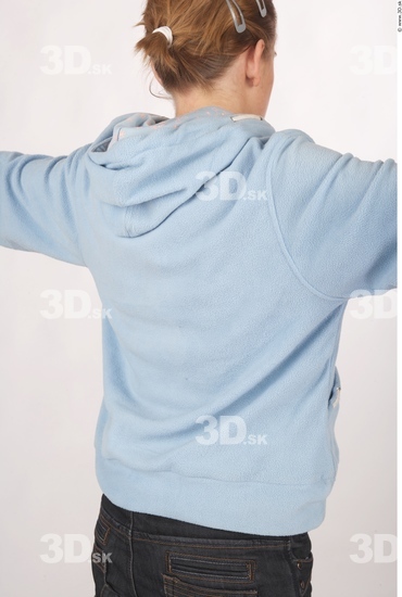 Upper Body Whole Body Woman Casual Sweatshirt Slim Studio photo references