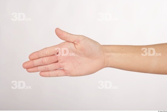 Hand Whole Body Woman Slim Studio photo references