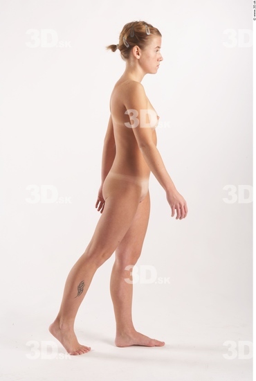 Whole Body Woman Animation references White Nude Slim