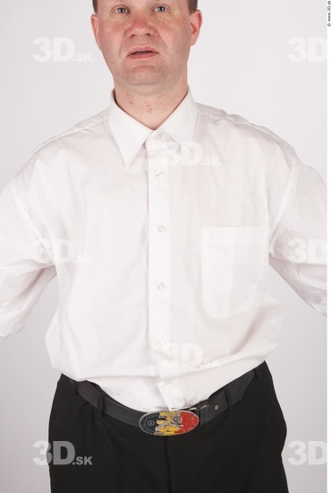 Upper Body Whole Body Man Formal Shirt Average Studio photo references