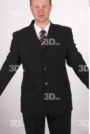 Upper Body Whole Body Man Nude Jacket Average Studio photo references