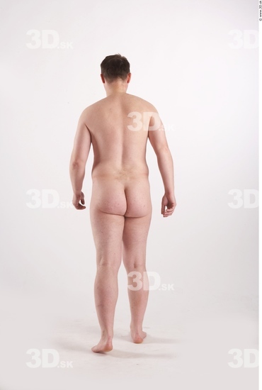 Whole Body Man Animation references White Nude Average